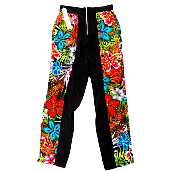 Line & Dot crop floral pant - Picture 2 of 5